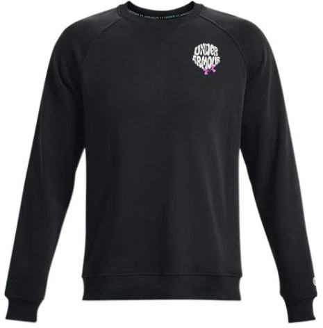 under-armour-ua-solid-color-letter-print-crewneck-pullover-sweatshirt-black-1373837-001