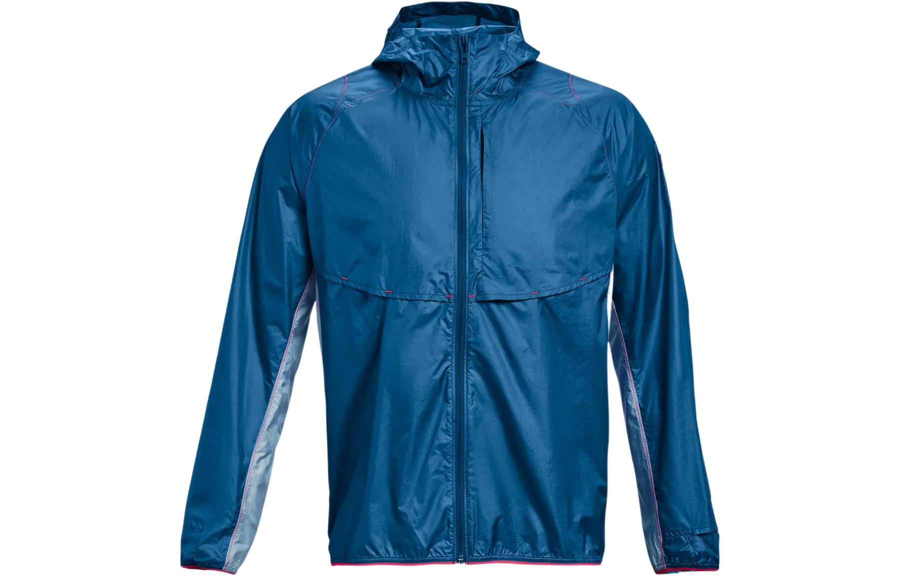 Under Armour UA Solid Color Sports Hoodie Jacket - Cruise Ship Blue 1369205-899