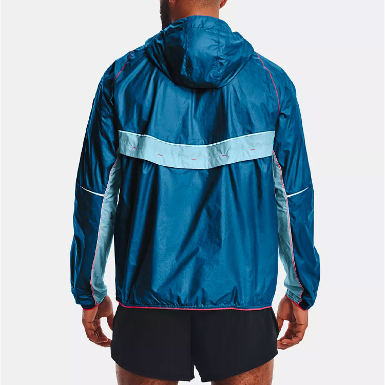 Purchase Under Armour UA Hoodie Jaket Olahraga Warna Polos - Biru Cruise Ship 1369205-899