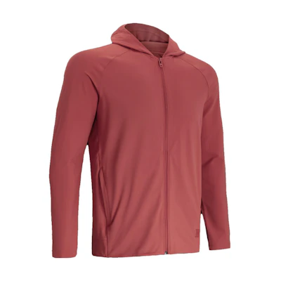Under Armour UA Solid Color Zip Hoodie Jacket Chakra Red 1374495-638