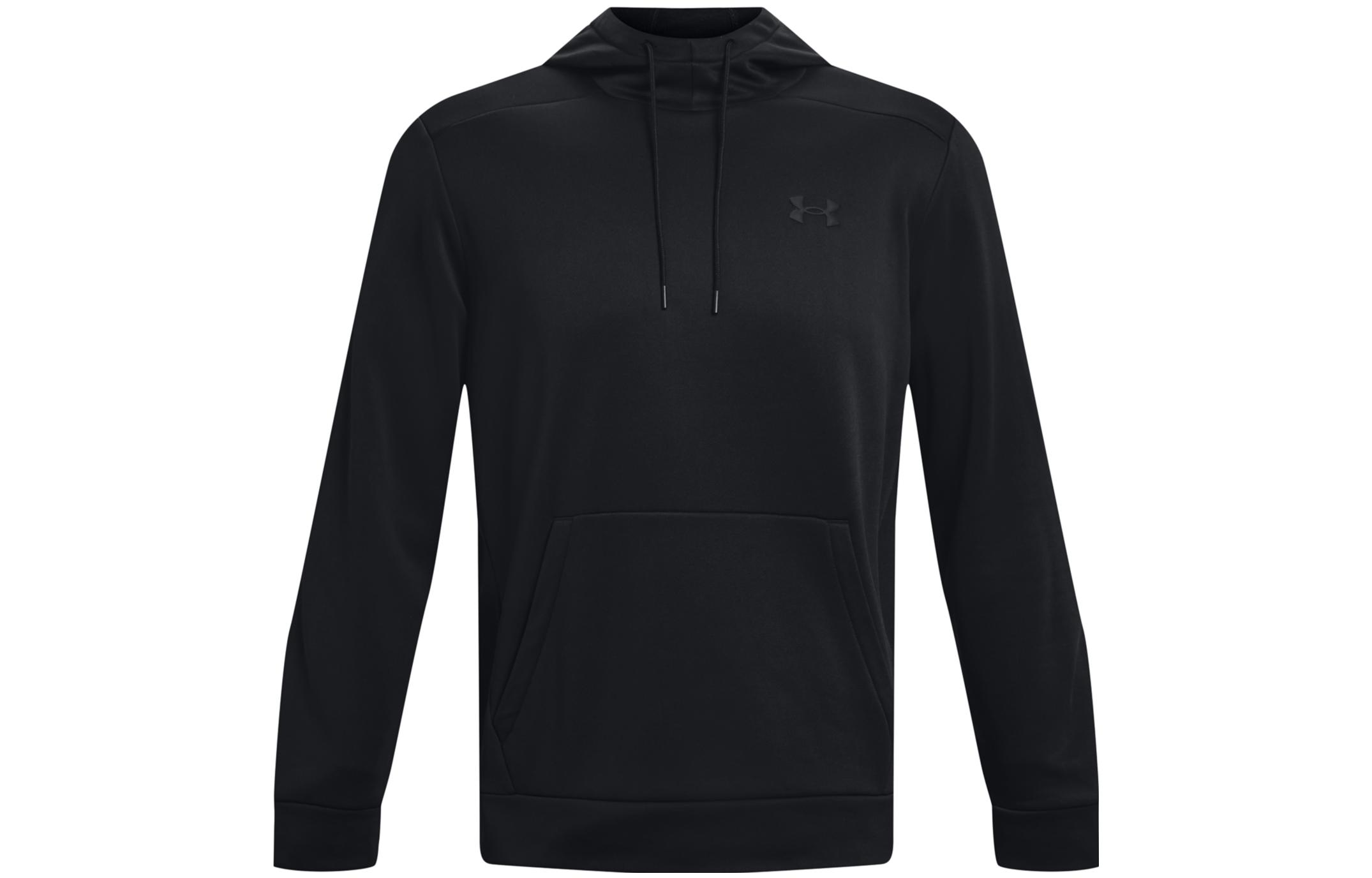 Under Armour UA Solid Logo Casual Hoodie Pullover Black - 1373353-001