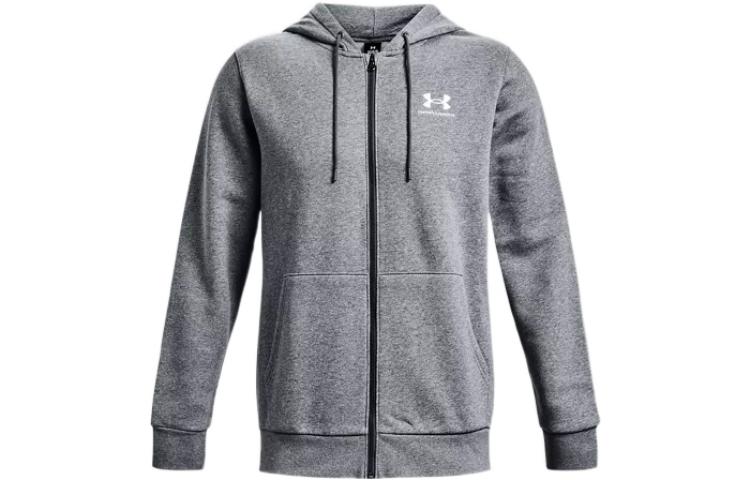 Under Armour UA Solid Logo Full-Zip Hoodie Mid Peach Gray 1373881-012
