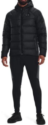 Under Armour UA Chaqueta Acolchada con Capucha Negra Resistente al Viento y Cálida. 1364903-003 Shop Under Armour UA Chaqueta Acolchada con Capucha Negra Resistente al Viento y Cálida. 1364903-003