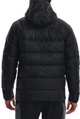 Under Armour UA Chaqueta Acolchada con Capucha Negra Resistente al Viento y Cálida. 1364903-003 Details for Under Armour UA Chaqueta Acolchada con Capucha Negra Resistente al Viento y Cálida. 1364903-003