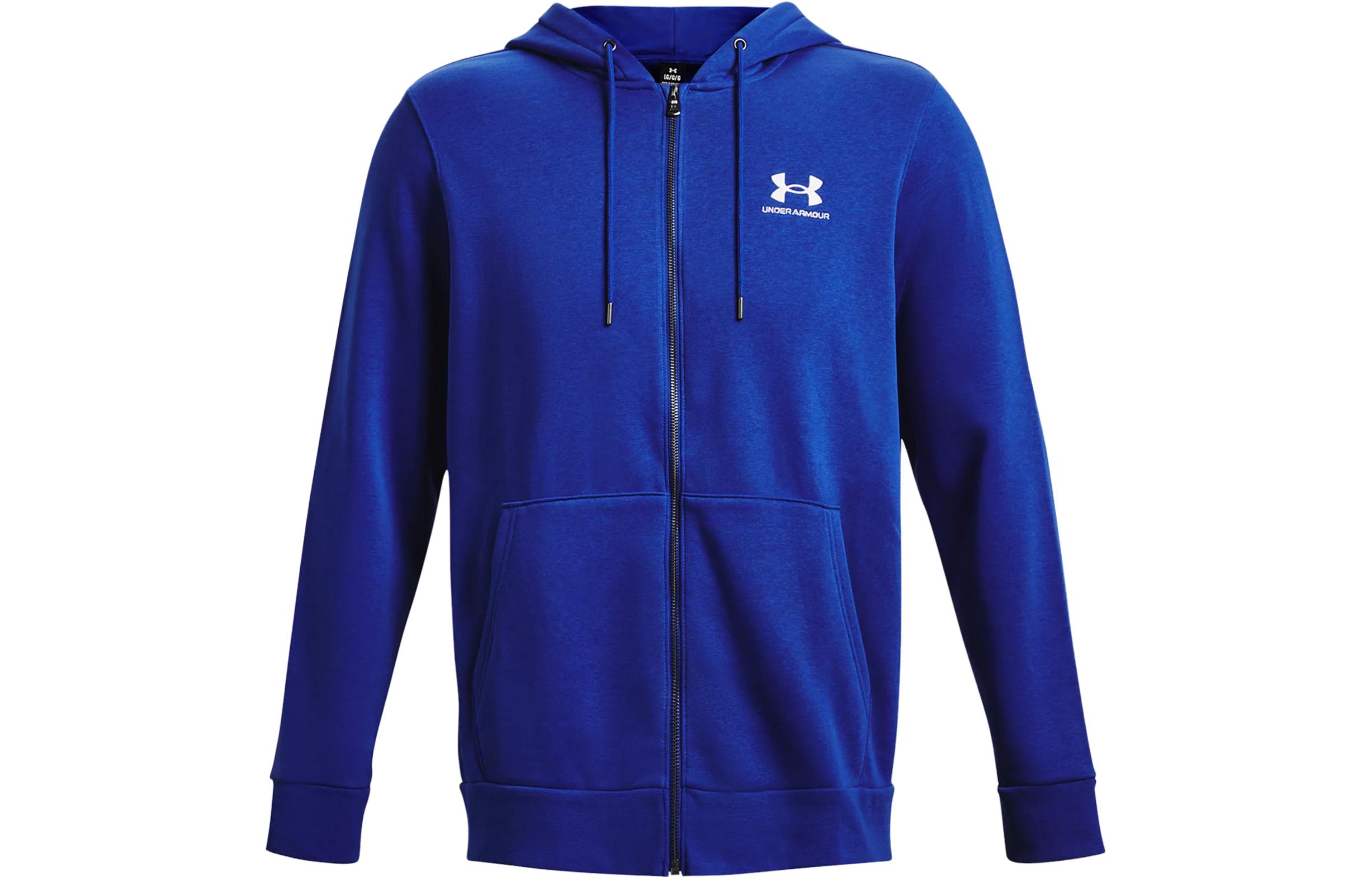 Under Armour UA Solid Logo Hoodie Zip-Up Blue 1373881-400