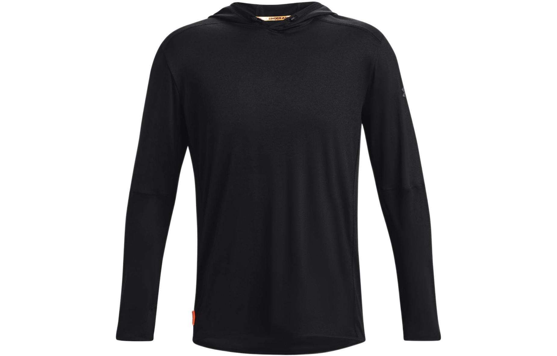 Under Armour UA Solid Logo Long Sleeve Pullover Sweatshirt Black - 1370039-001