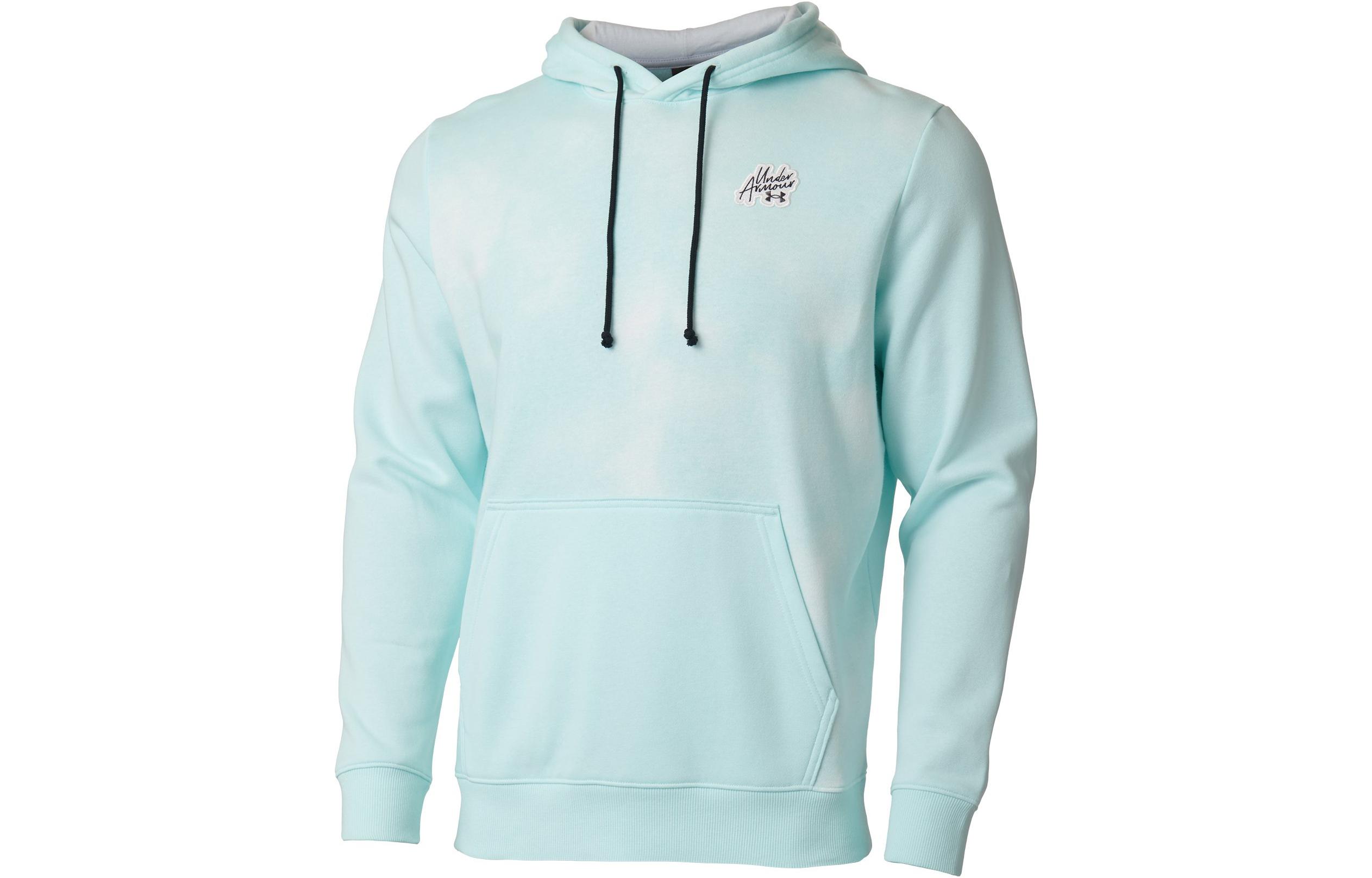 Under Armour UA Solid Logo Pullover Hoodie Blue - 1375513-469