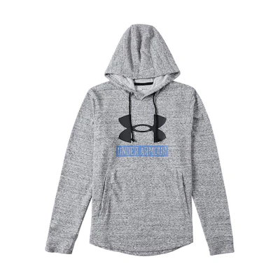 Under Armour UA Solid Logo Pullover Hoodie Grey 1370390-112