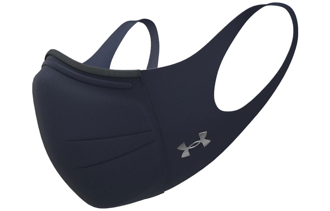 Under Armour UA SportsMask Featherweight Polyester Unisex Navy Blue Face Mask 1372228-410