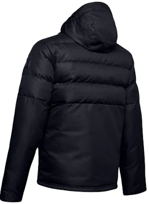 安德玛UA运动风黑色冬季羽绒训练连帽夹克 1342693-001 Lookbook 安德玛UA运动风黑色冬季羽绒训练连帽夹克 1342693-001