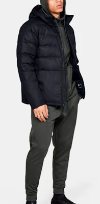 安德玛UA运动风黑色冬季羽绒训练连帽夹克 1342693-001 Shop 安德玛UA运动风黑色冬季羽绒训练连帽夹克 1342693-001