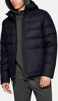 安德玛UA运动风黑色冬季羽绒训练连帽夹克 1342693-001 Purchase 安德玛UA运动风黑色冬季羽绒训练连帽夹克 1342693-001