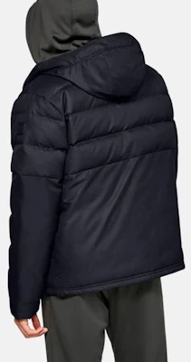 安德玛UA运动风黑色冬季羽绒训练连帽夹克 1342693-001 Details for 安德玛UA运动风黑色冬季羽绒训练连帽夹克 1342693-001