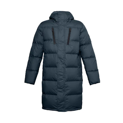 Under Armour UA Sportstyle Graphic Mid-Length Down Jacket Blue Winter Coat 1355855-467