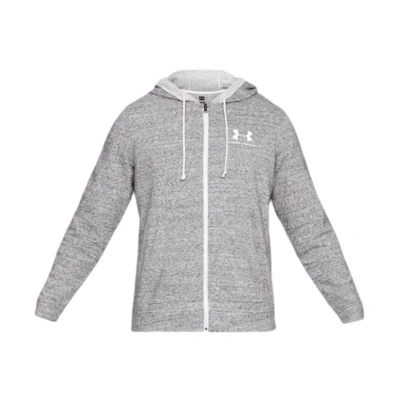 Under Armour UA Sportstyle Logo Hoodie Jacket Gray 1345776-112