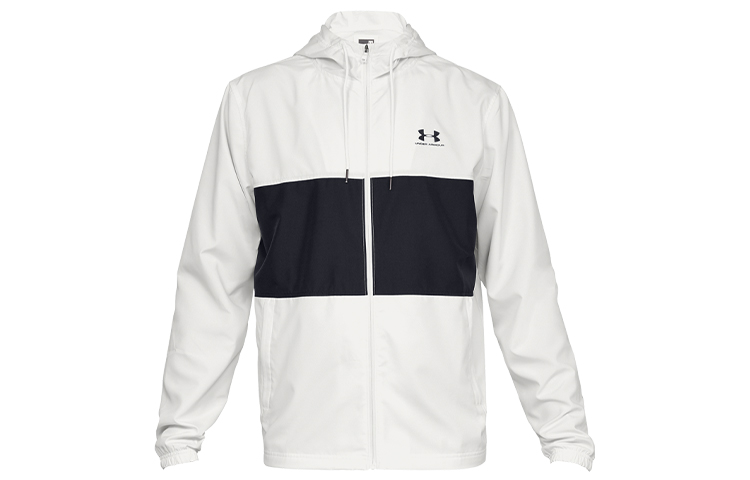 Under Armour UA Sportstyle Training Hoodie Jacket Unisex White 1329297-112