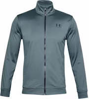 Under Armour UA Sportstyle Tricot Logo Grey Training Jacket - Breathable & Athletic Fit 1329293-012 Under Armour UA Sportstyle Tricot Logo Grey Training Jacket - Breathable & Athletic Fit 1329293-012