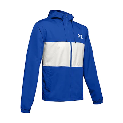 Under Armour UA Sportstyle Wind Full-Zip Hoodie Jacket Men Varsity Blue 1329297-486