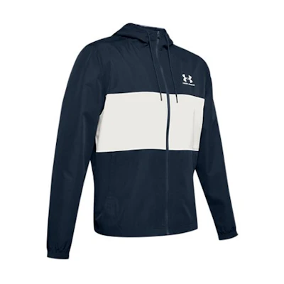 Under Armour UA Sportstyle Wind Hooded Loose Fit Zip Jacket Academy Blue 1329297-408