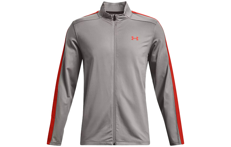 Under Armour UA Storm Midlayer Golf Jacket Dark Wolf Grey with Front Logo 1369667-066