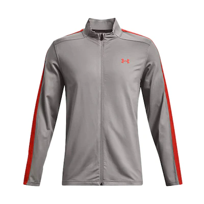 Under Armour UA Storm Midlayer Golf Jacket Dark Wolf Grey with Front Logo 1369667-066