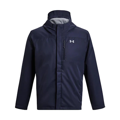 Under Armour UA Storm Porter 3-In-1 2 0 Navy Logo Hooded Jacket for Men 1371585-410