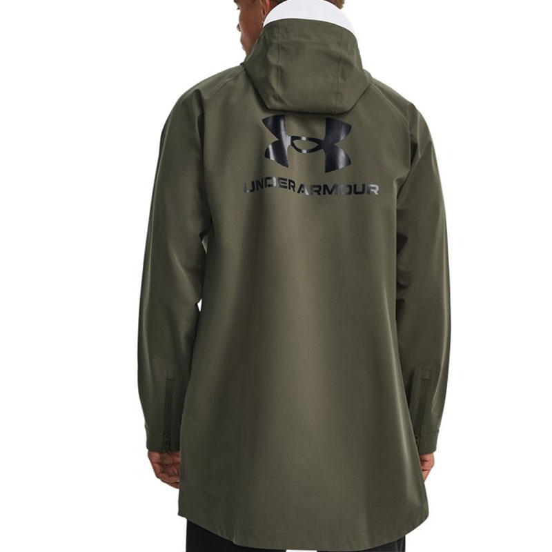 Purchase 언더아머 UA 스톰 트리플 레이어 로고 프린트 트레이닝 자켓 그린 1375446-390