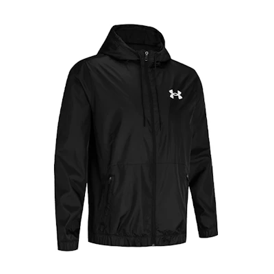 Under Armour UA Summit Black Windproof Hooded Sports Jacket Outdoor Casual 1363652-001
