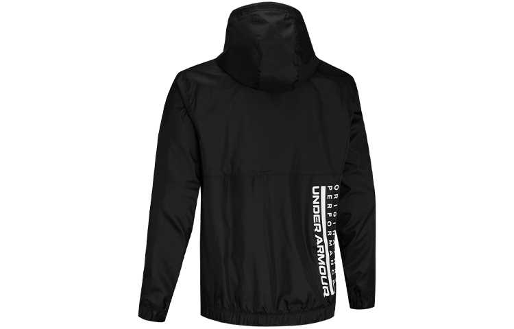 Lookbook Under Armour UA Summit 黑色防風連帽運動外套 戶外休閒款 1363652-001
