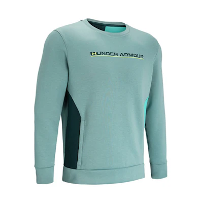 Under Armour UA Summit Knit Crew Training Sweatshirt Green - 1370417-391