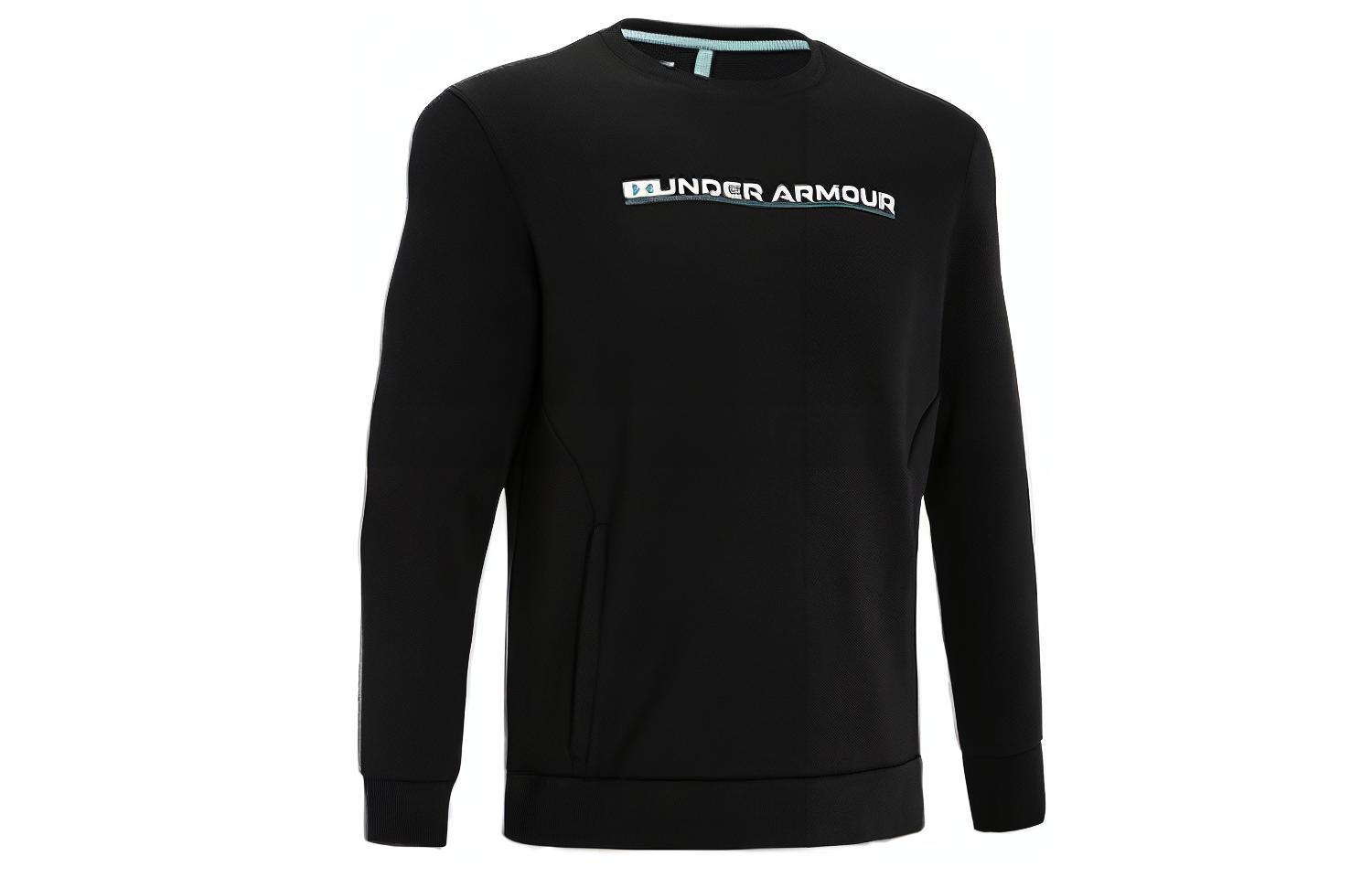 Under Armour UA Summit Knit Crewneck Training Sweatshirt - Black 1370417-001