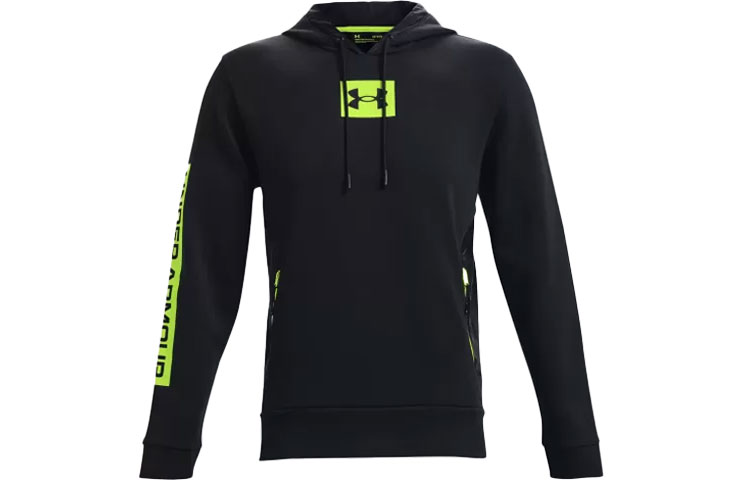 Under Armour UA Summit Series Black Training Knit Hoodie 1366221-001