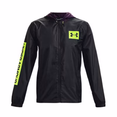 Under Armour UA Summit Series Colorblock Hooded Logo Jacket Black 1366224-001