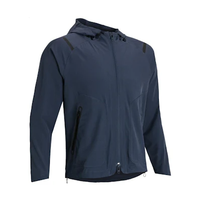 Under Armour UA Sunscreen Series Gray Zip-Up Breathable Hooded Jacket 1370494-044