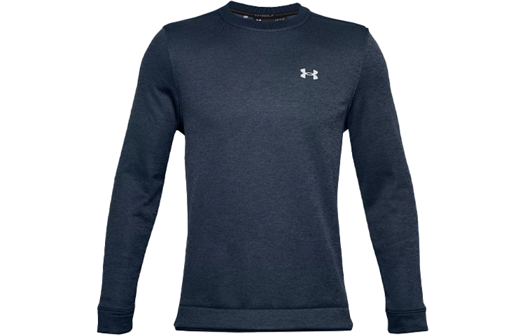 Under Armour UA Sweater Casual Fleece Crewneck Men’s Sweatshirt Academy Blue Back to School 1360503-408