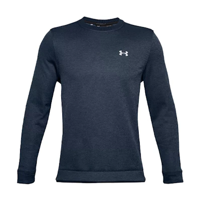Under Armour UA Sweater Casual Fleece Crewneck Men’s Sweatshirt Academy Blue Back to School 1360503-408