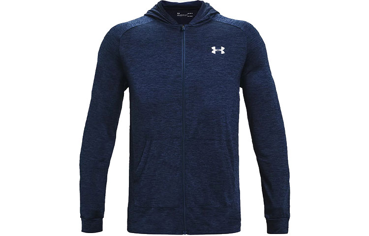 Under Armour UA Tech 20 Blue Hoodie Sweatshirt with Logo for Training & Casual Wear 1354028-408