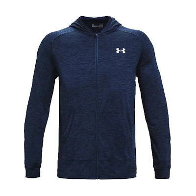 Under Armour UA Tech 20 Blue Hoodie Sweatshirt with Logo for Training & Casual Wear 1354028-408
