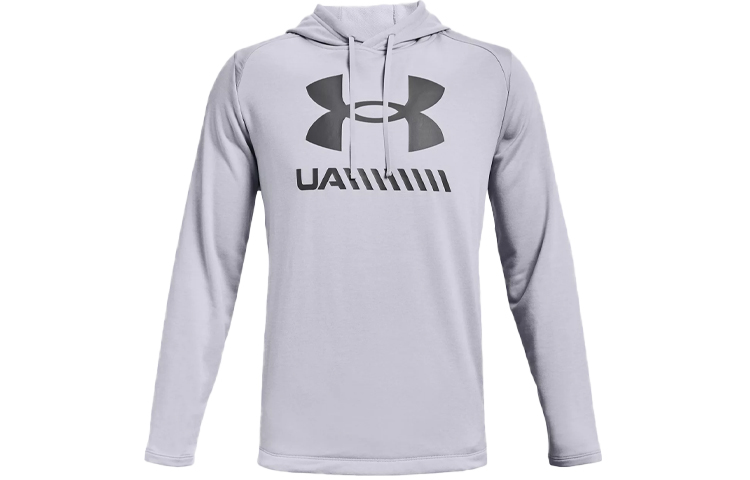 Under Armour UA Tech Logo Loose Fit Hoodie Grey 1363663-011