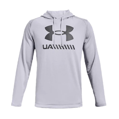 Under Armour UA Tech Logo Loose Fit Hoodie Grey 1363663-011