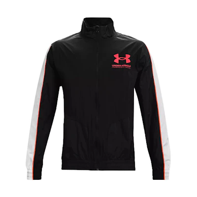 Under Armour UA Track Logo Woven Training Jacket Black 1361617-001
