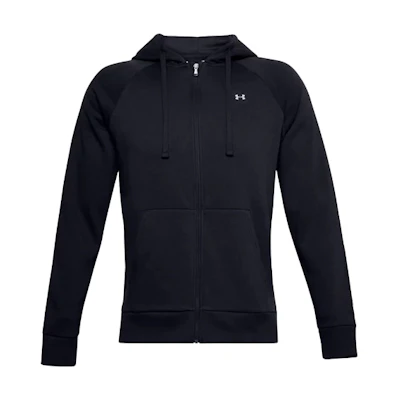 Under Armour UA Training Fleece Zip Hoodie Jacket - Black 1357111-001