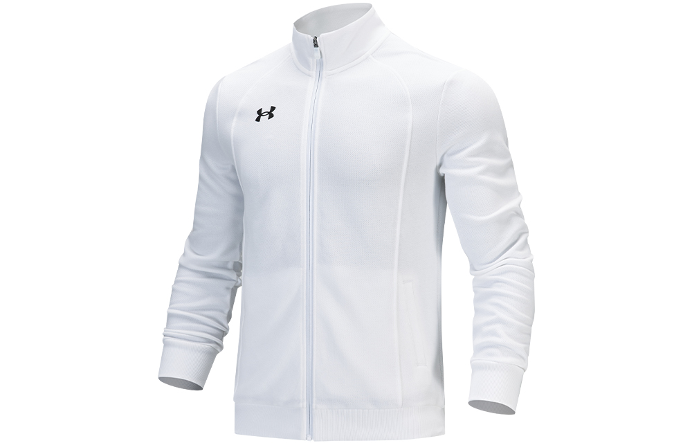 Under Armour UA Training Knit Track Jacket White 21600307-100