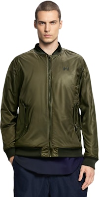 Under Armour UA Training Pilot Jacket Hijau Jaket Olahraga Luar Ruangan 1366090-390 Sizing Under Armour UA Training Pilot Jacket Hijau Jaket Olahraga Luar Ruangan 1366090-390