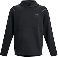Under Armour UA Unstoppable Solid Black Pullover Hoodie Fashion 1383042-001 Under Armour UA Unstoppable Solid Black Pullover Hoodie Fashion 1383042-001