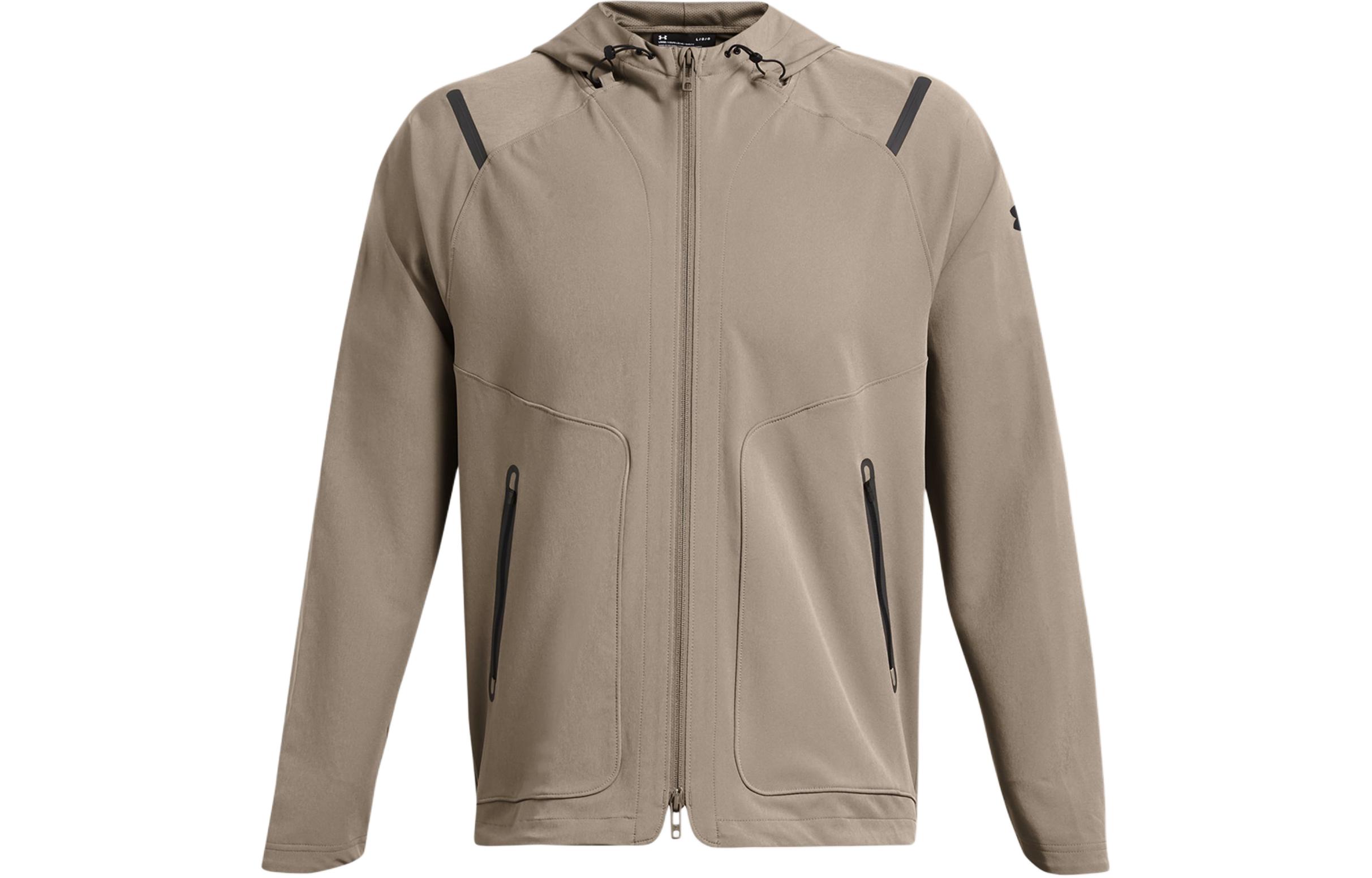 Under Armour UA Unstoppable Waterproof Hoodie Jacket - Khaki 1370494-200