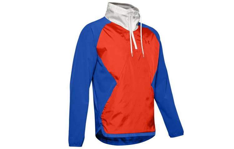 Under Armour UA Woven Training Zip Jacket - Versa Blue 1352681-486