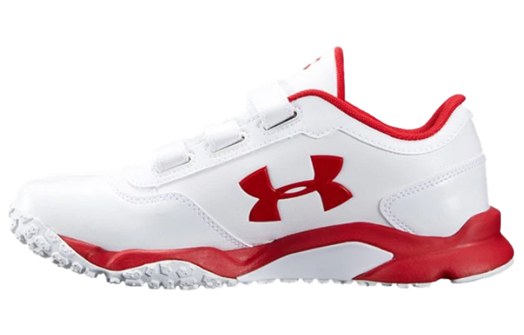 Under Armour Ultimate Sports Shoes White/Red 3020205-102