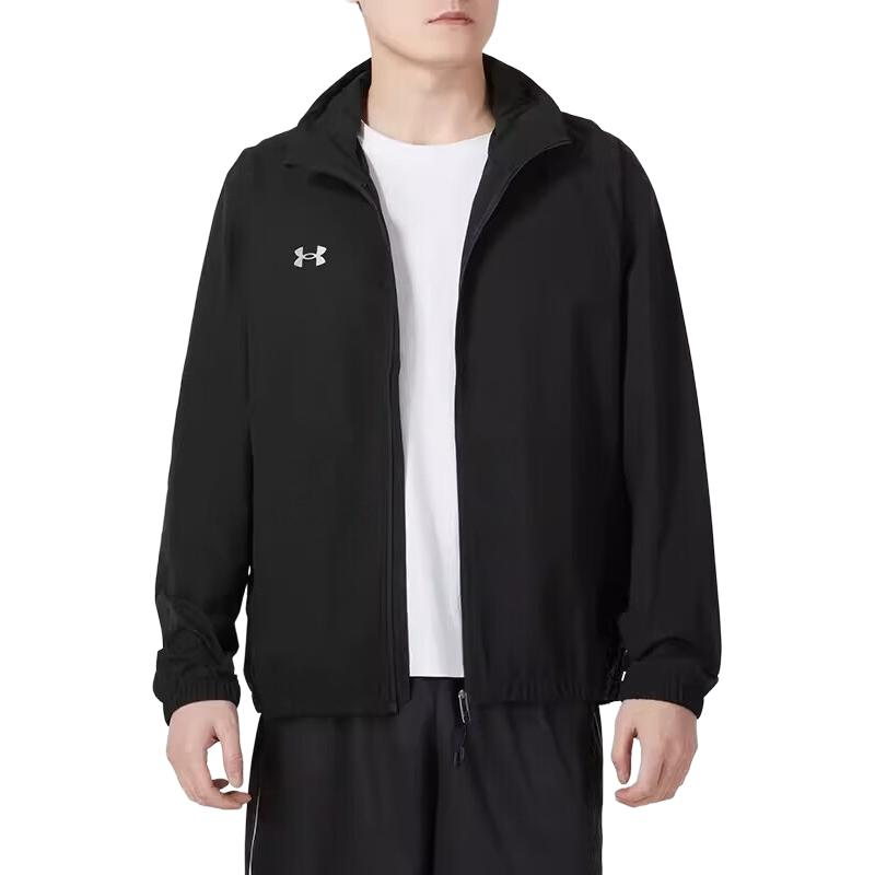 Order アンダーアーマー ユニセックス ブラック 防風 冬用スポーツトレーニングジャケット 24500401-001