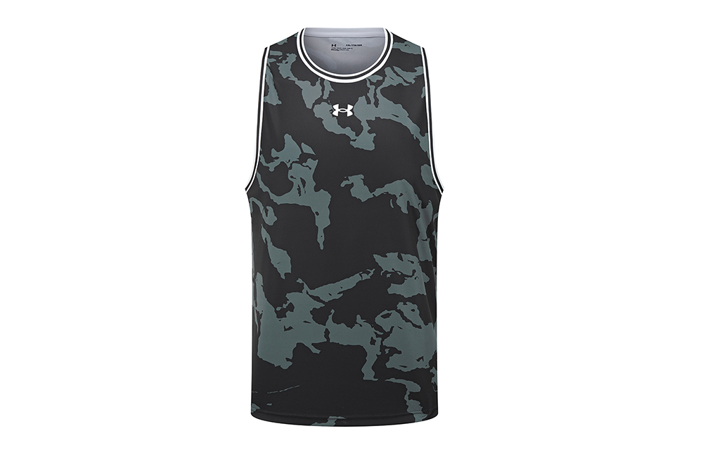 Under Armour Unisex Black Quick-Dry Basketball Tank Top 24500110-001